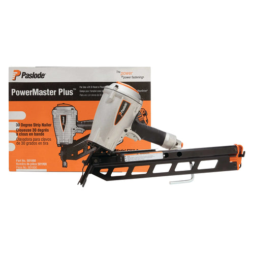 Paslode Pneumatic PowerMaster Plus™ 30 Degree Framing Nailer