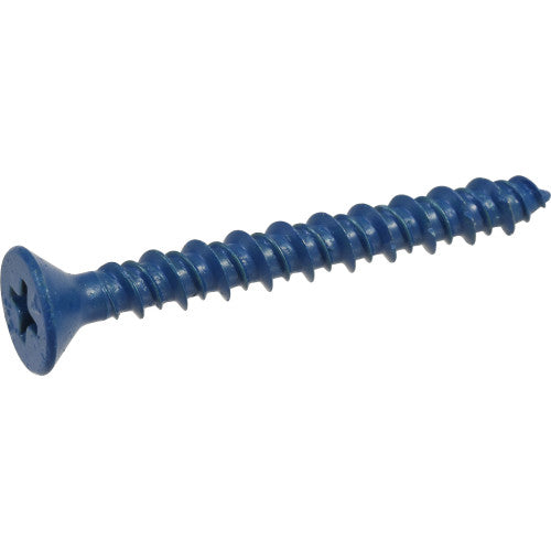 Hillman Group Blue Flat-Head Phillips Tapper Concrete Screw Anchors