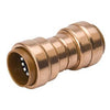 Coupling With Stop, 3/4 x 3/4-In. Copper