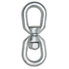 Industrial Eye To Eye Swivel, Forged, Galvanized, 3/16-In.