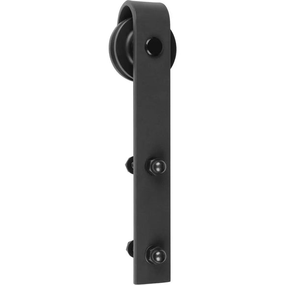 Delaney Hardware 1000 Series 6 ft. Barn Door Hardware, Black