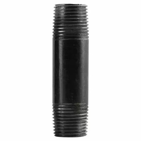 B & K Industries Black 3/8 Diameter Schedule 40 Nipples 8