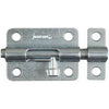 Door Barrel Bolt, Zinc, 3-In.