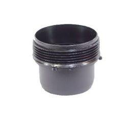 3-Inch Black Male RV Sewer Outlet Adapter