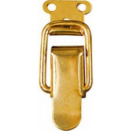 Brass Cabinet Catch,  2.25 x 7/8-In., 2-Pk.