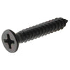 Hillman Group Phillips Flat Black Chromate Sheet Metal Screws