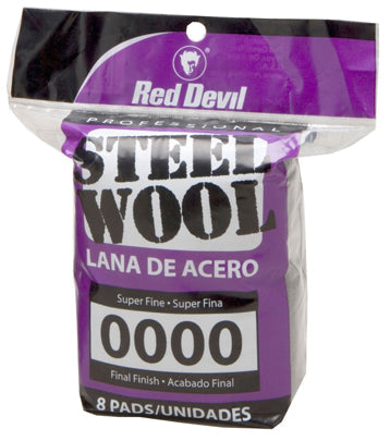 #0 FINE STEEL WOOL 8PK