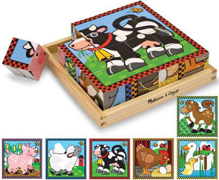 FARM CUBE PUZZLE 16 PCS