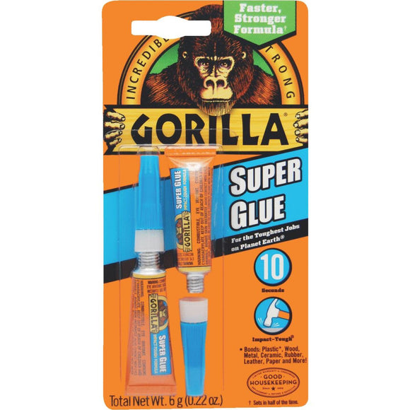 Gorilla 0.11 Oz. Liquid Super Glue (2-Pack)