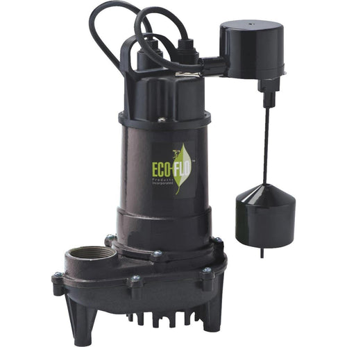 ECO-FLO 1/3 HP Submersible Cast Iron Sump Pump