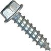 Hillman #10 x 3/4 In. Slotted Hex Washer Head Zinc Sheet Metal Screw (100 Ct.)