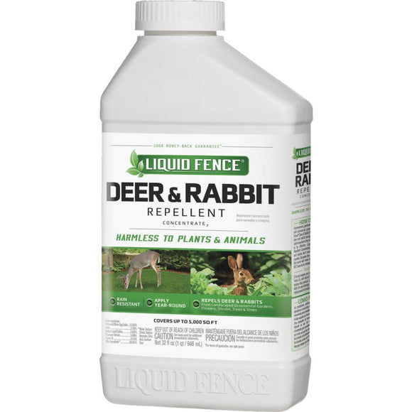 Liquid Fence® Deer & Rabbit Repellent Concentrate