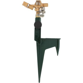 World & Main/Cranbury 107020 Impact Sprinkler, Brass Head