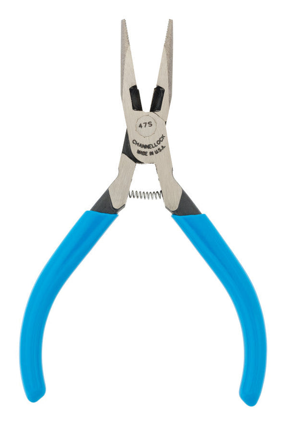 CHANNELLOCK® 47S 5-Inch Little Champ® XLT™ Long Nose Pliers With Side Cutter